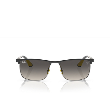 Lunettes de soleil Ray-Ban RB3726M F08711 grey on silver - Vue de face