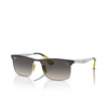 Lunettes de soleil Ray-Ban RB3726M F08711 grey on silver - Vignette du produit 2/4