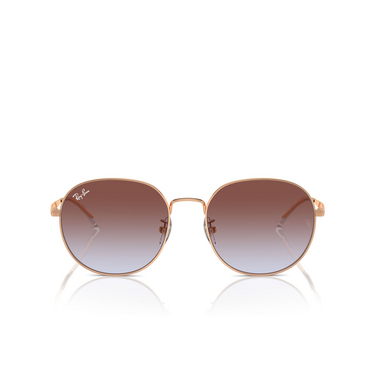 Ray-Ban RB3727D Sunglasses 9202I8 rose gold - front view