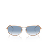 Ray-Ban RB3732 Sunglasses 92023F rose gold - product thumbnail 1/4