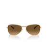 Lunettes de soleil Ray-Ban RB3733 001/M2 gold - Vignette du produit 1/4