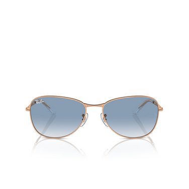 Ray-Ban RB3733 Sunglasses 92023F rose gold - front view