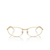 Occhiali da sole Ray-Ban RB3734 001/GG gold - anteprima prodotto 1/4