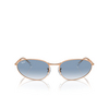 Lunettes de soleil Ray-Ban RB3734 92023F rose gold - Vignette du produit 1/4