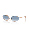 Ray-Ban RB3734 Sonnenbrillen 92023F rose gold - Produkt-Miniaturansicht 2/4