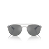 Lunettes de soleil Ray-Ban RB3736 003/6G silver - Vignette du produit 1/4