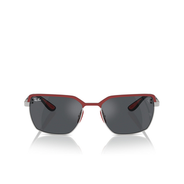 Ray-Ban RB3743M Sunglasses F10087 red on gunmetal - front view