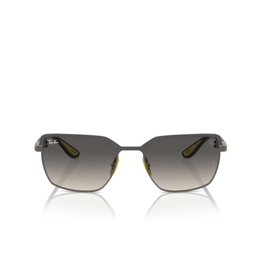 Ray-Ban RB3743M Sunglasses F10111 grey on gunmetal - front view