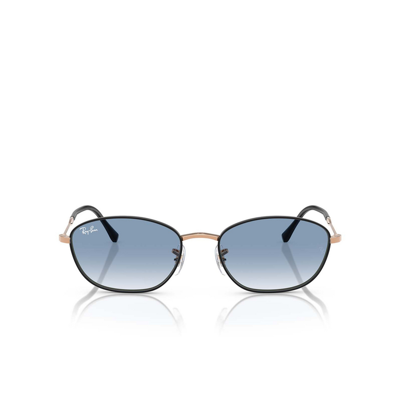 Lunettes de soleil Ray-Ban RB3749 92723F black on rose gold - 1/4