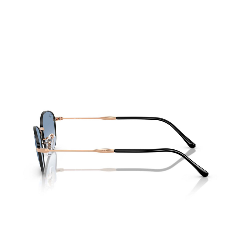 Lunettes de soleil Ray-Ban RB3749 92723F black on rose gold - 3/4