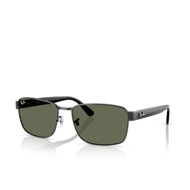 Ray-Ban RB3750 Sunglasses 002/31 black - three-quarters view