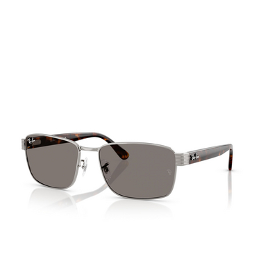 Occhiali da sole Ray-Ban RB3750 004/B1 gunmetal - tre quarti