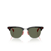 Occhiali da sole Ray-Ban RB3807M F11031 brushed black on silver - anteprima prodotto 1/4