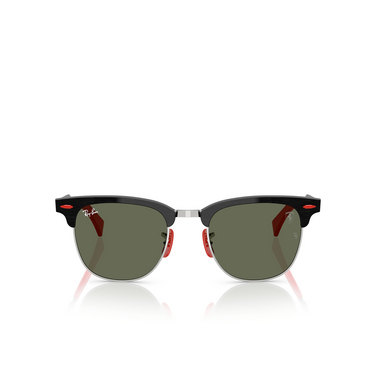 Ray-Ban RB3807M Sonnenbrillen F11031 brushed black on silver - Vorderansicht