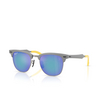 Ray-Ban RB3807M Sonnenbrillen F1134L brushed grey on gunmetal - Produkt-Miniaturansicht 2/4