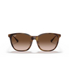 Lunettes de soleil Ray-Ban RB4333D 710/13 light havana - Vignette du produit 1/4