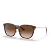 Occhiali da sole Ray-Ban RB4333D 710/13 light havana - anteprima prodotto 2/4