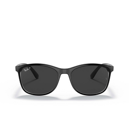 Ray-Ban RB4374 Sunglasses 603948 black on transparent