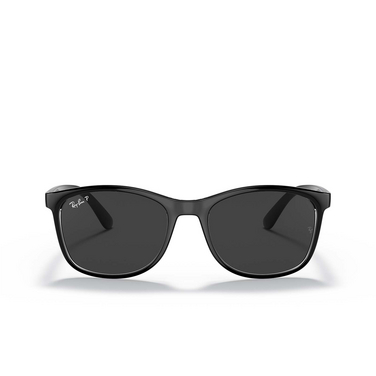 Ray-Ban RB4374 Sunglasses 603948 black on transparent - front view