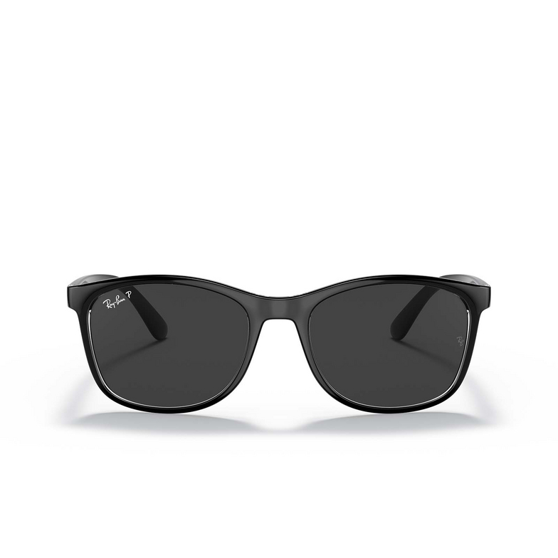 Ray-Ban RB4374 Sunglasses 603948 black on transparent - 1/4