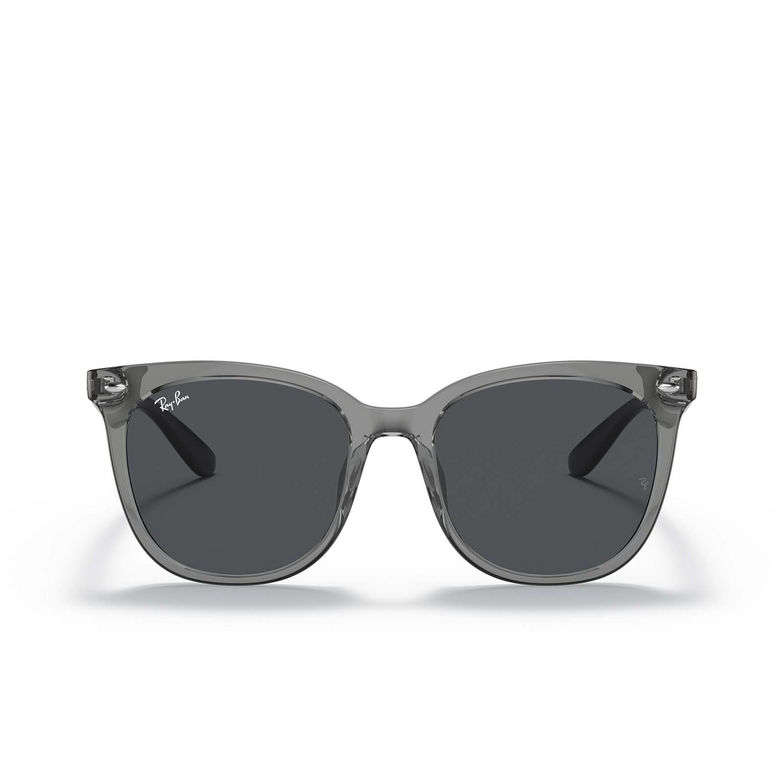 Occhiali da sole Ray-Ban RB4379D 659987 transparent grey - 1/4