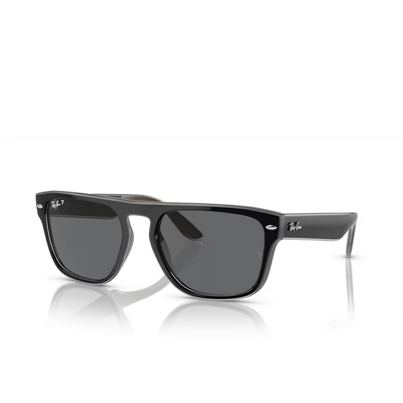 Ray-Ban RB4407 Sonnenbrillen 673381 black & light grey & transparent grey - 2/4