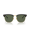 Ray-Ban RB4418D Sonnenbrillen 601/31 black on gold - Produkt-Miniaturansicht 1/4