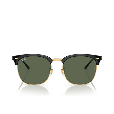 Ray-Ban RB4418D Sunglasses 601/31 black on gold - front view