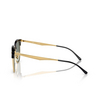 Occhiali da sole Ray-Ban RB4418D 601/31 black on gold - anteprima prodotto 3/4