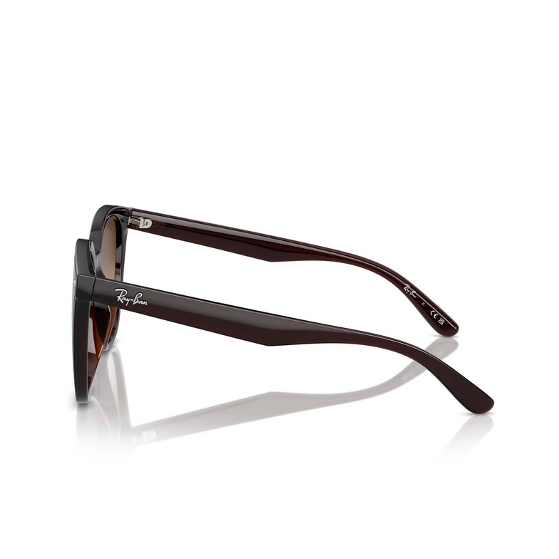 Gafas de sol Ray-Ban RB4423D 714/13 transparent brown - 3/4