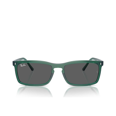 Ray-Ban RB4435 Sunglasses 6615B1 transparent green - front view