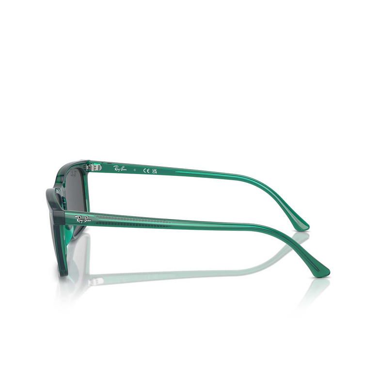 Ray-Ban RB4435 Sunglasses 6615B1 transparent green - 3/4