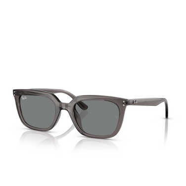 Ray-Ban RB4439D Sunglasses 667587 transparent grey - three-quarters view