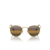 Ray-Ban ROUND METAL Sunglasses 001/G5 gold - product thumbnail 1/4