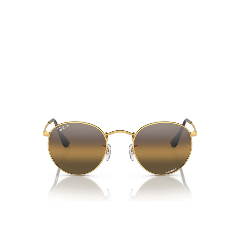 Ray-Ban ROUND METAL Sunglasses 001/G5 gold - 1/4