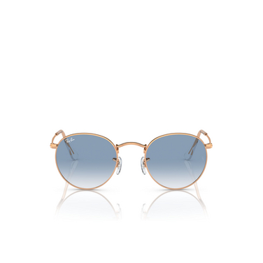 Ray-Ban ROUND METAL Sunglasses 92023F rose gold - front view