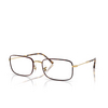 Occhiali da vista Ray-Ban RX3746V 3177 havana on gold - anteprima prodotto 2/4