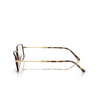 Occhiali da vista Ray-Ban RX3746V 3177 havana on gold - anteprima prodotto 3/4