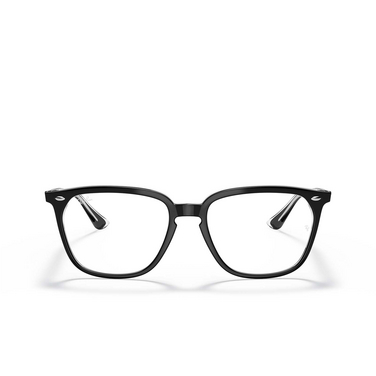 Gafas graduadas Ray-Ban RX4362V 2034 black on transparent - Vista delantera