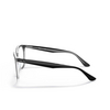 Gafas graduadas Ray-Ban RX4362V 2034 black on transparent - Miniatura del producto 3/4