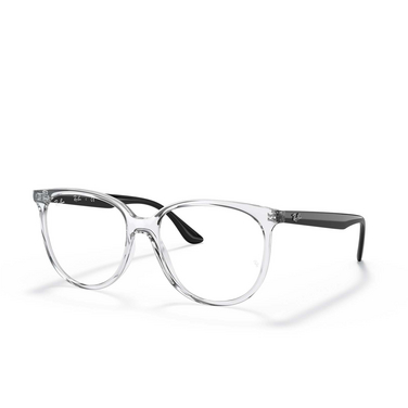 Lunettes de vue Ray-Ban RX4378V 5943 transparent - Vue trois quarts