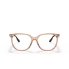 Occhiali da vista Ray-Ban RX4378V 8172 transparent brown - anteprima prodotto 1/4