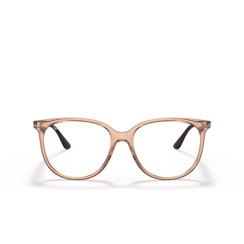 Lunettes de vue Ray-Ban RX4378V 8172 transparent brown - 1/4