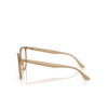 Ray-Ban RX4378V Eyeglasses 8412 opal light brown - product thumbnail 3/4