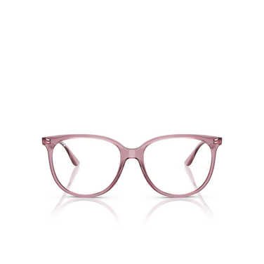 Lunettes de vue Ray-Ban RX4378V 8413 opal light violet - Vue de face