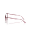 Ray-Ban RX4378V Eyeglasses 8413 opal light violet - product thumbnail 3/4