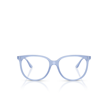 Lunettes de vue Ray-Ban RX4378V 8414 opal light blue - Vue de face