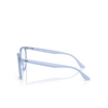 Occhiali da vista Ray-Ban RX4378V 8414 opal light blue - anteprima prodotto 3/4