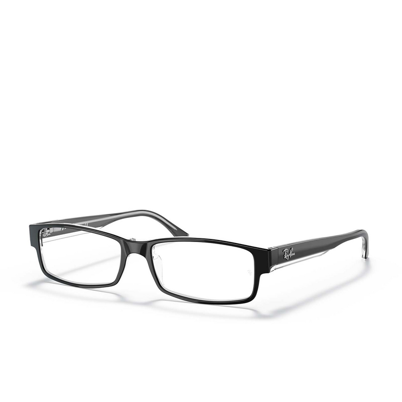 Ray-Ban RX5114 Eyeglasses 2034 black on transparent - 2/4