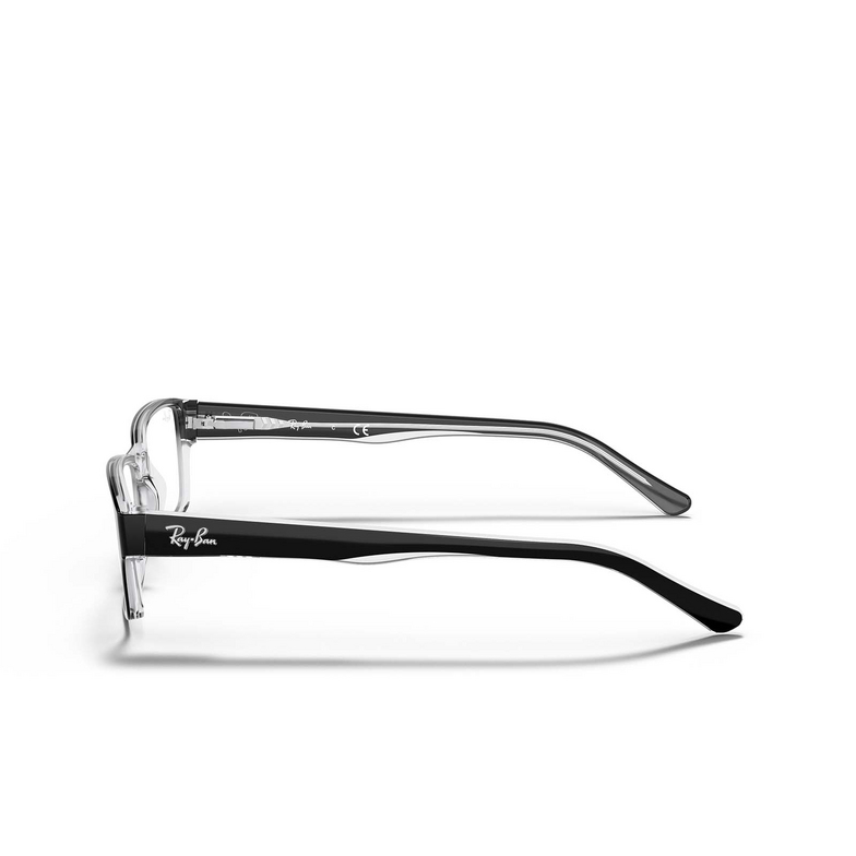 Lunettes de vue Ray-Ban RX5169 2034 black on transparent - 2/4